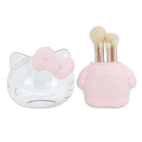 Impressions Vanity - Hello Kitty 6pc Brush Gift Set Matte Pink - Picture 3 of 5